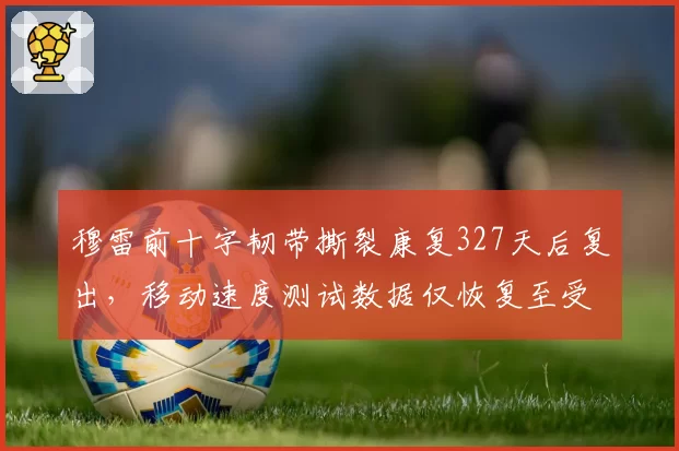 穆雷前十字韧带撕裂康复327天后复出,移动速度测试数据仅恢复至受伤前85%